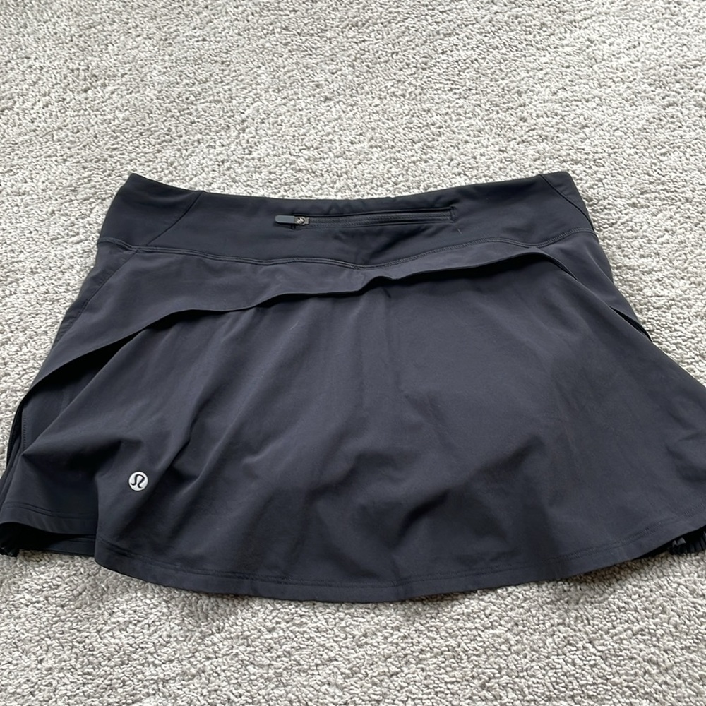 Lululemon Black Skort